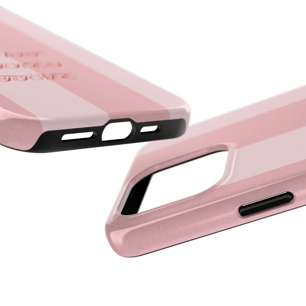 Soft Pink Fruit Takes Time Phone Case