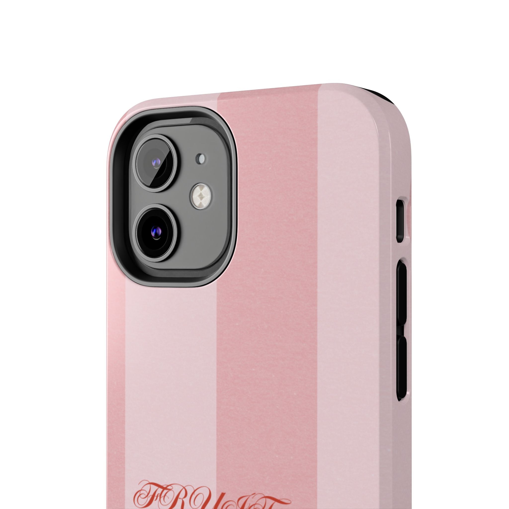 Soft Pink Fruit Takes Time Phone Case