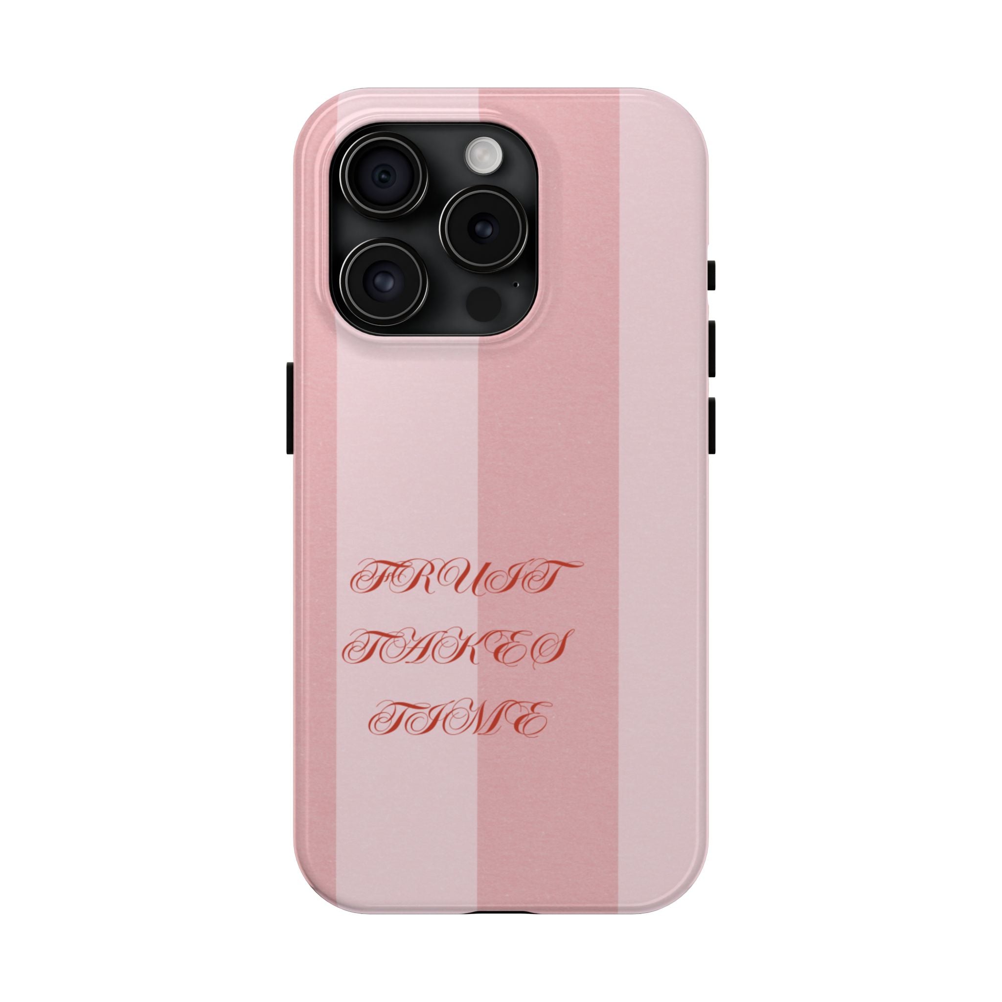 Soft Pink Fruit Takes Time Phone Case