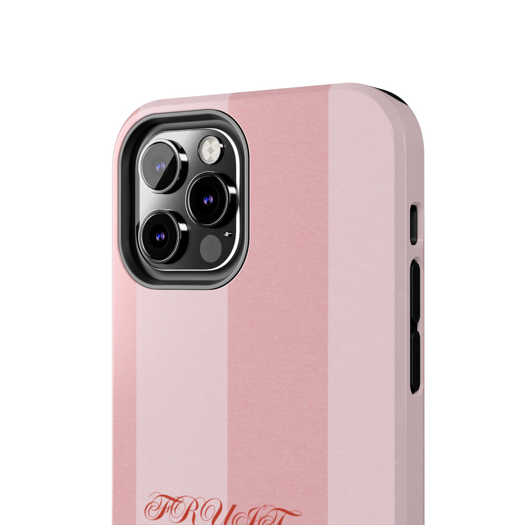 Soft Pink Fruit Takes Time Phone Case