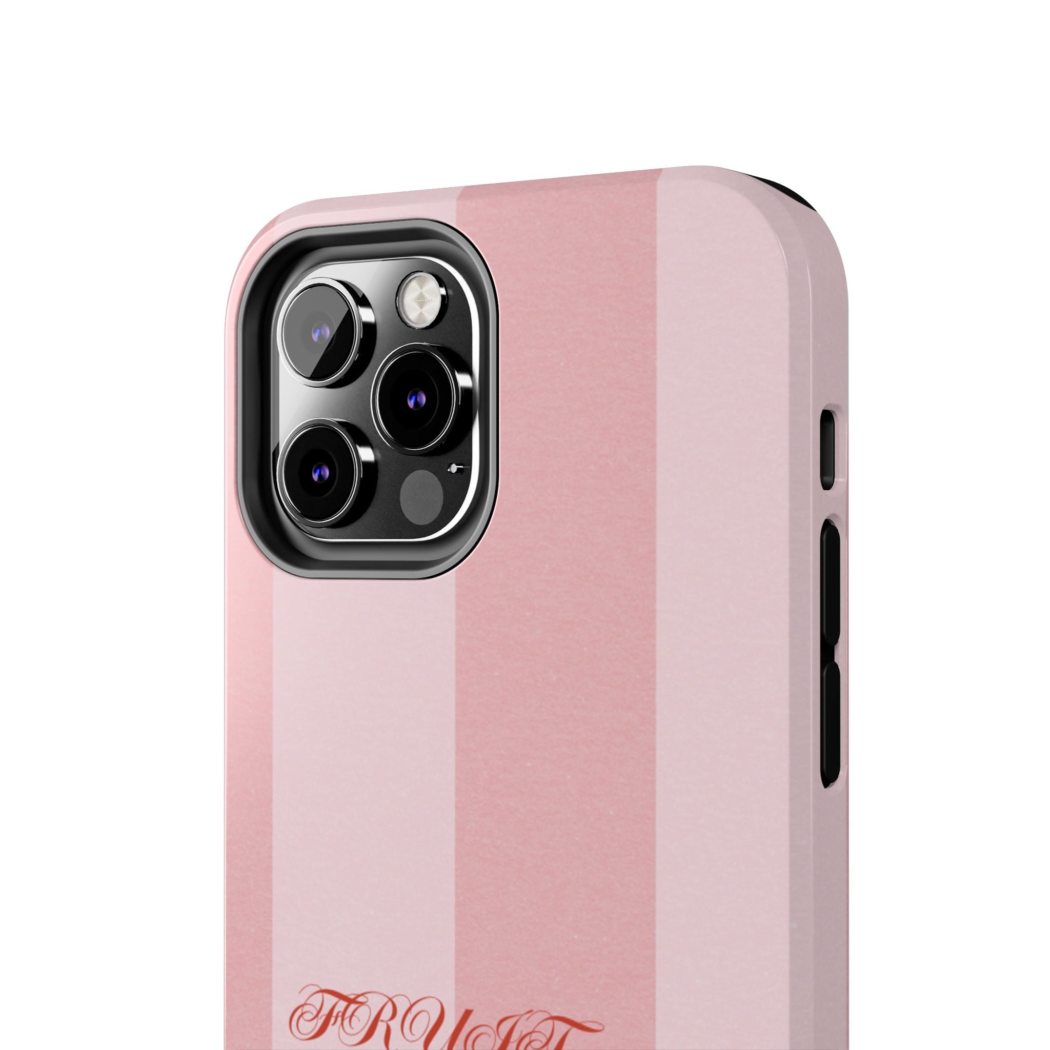 Soft Pink Fruit Takes Time Phone Case
