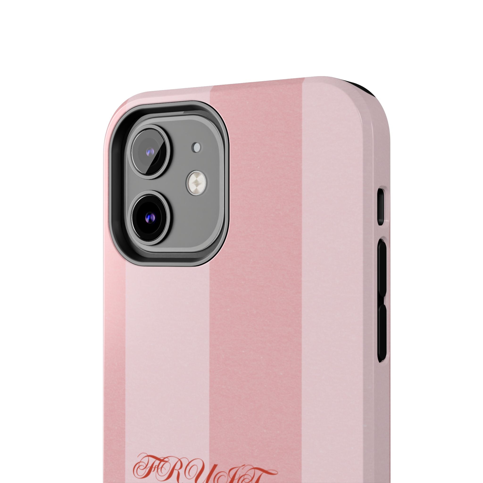 Soft Pink Fruit Takes Time Phone Case