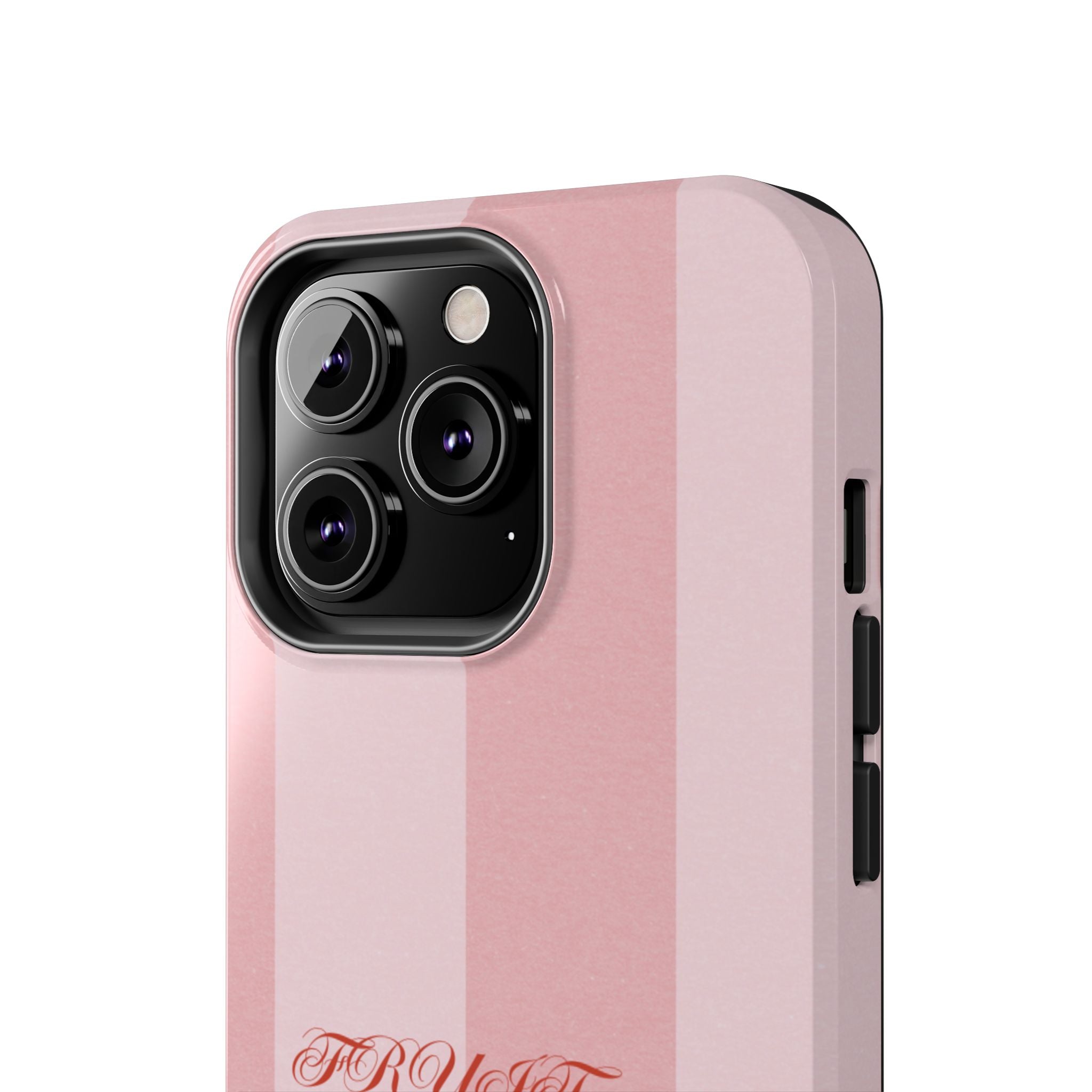 Soft Pink Fruit Takes Time Phone Case