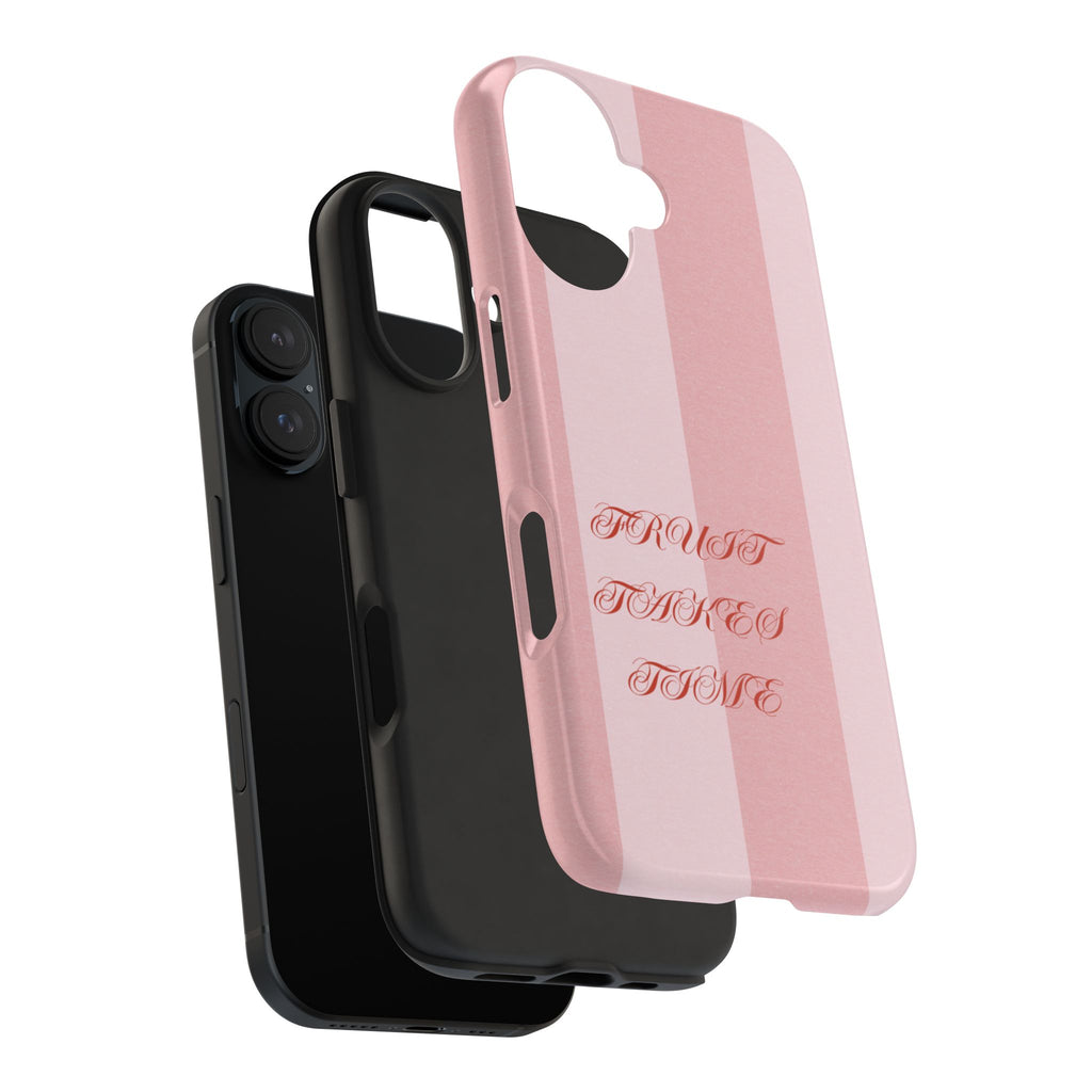 Soft Pink Fruit Takes Time Phone Case
