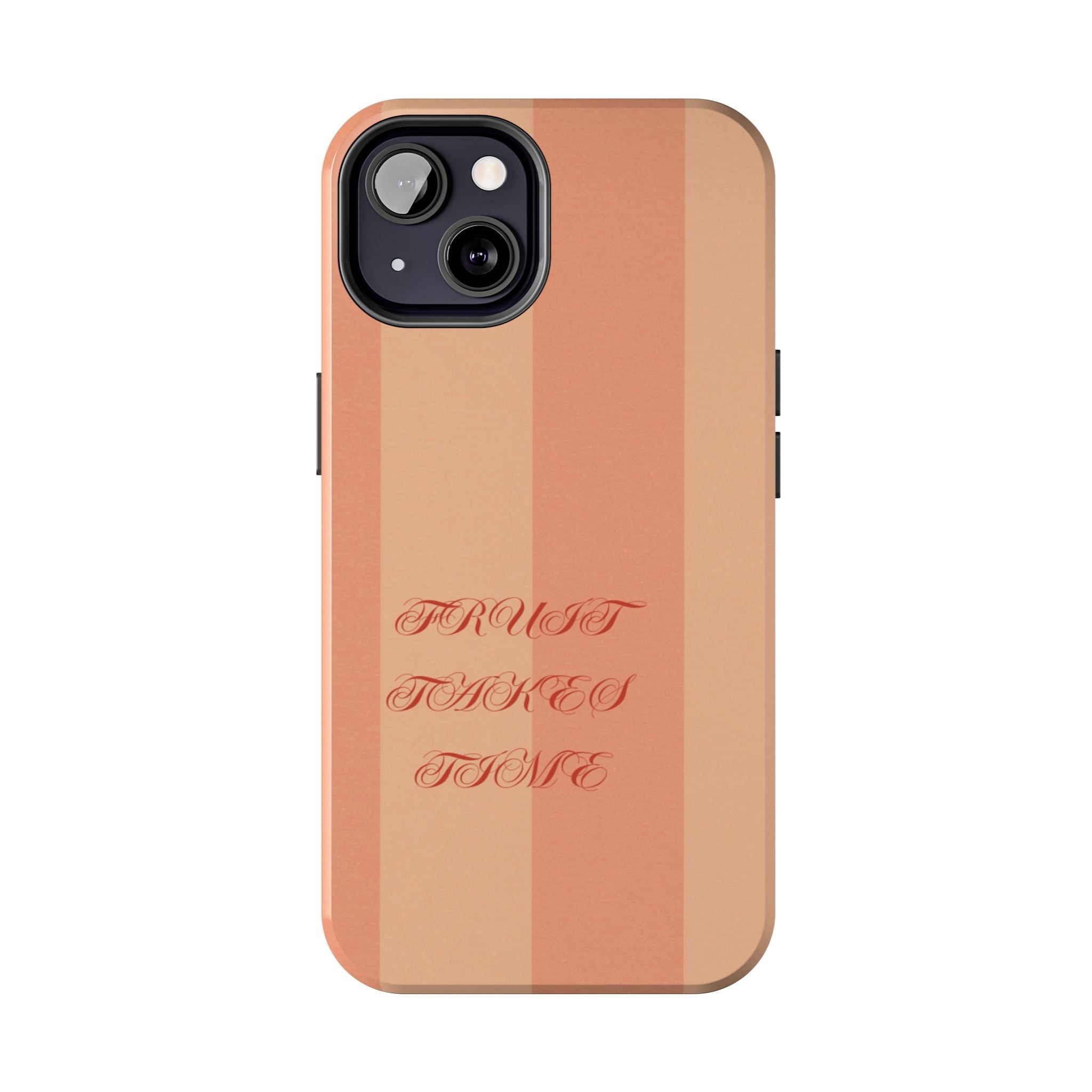 Muted Terracotta Fruit Takes Time Phone Case