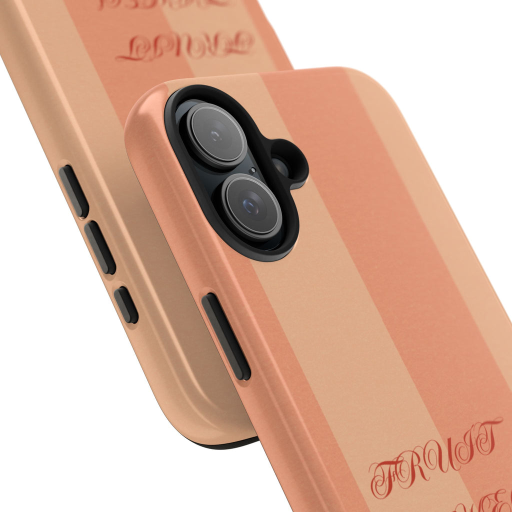 Muted Terracotta Fruit Takes Time Phone Case