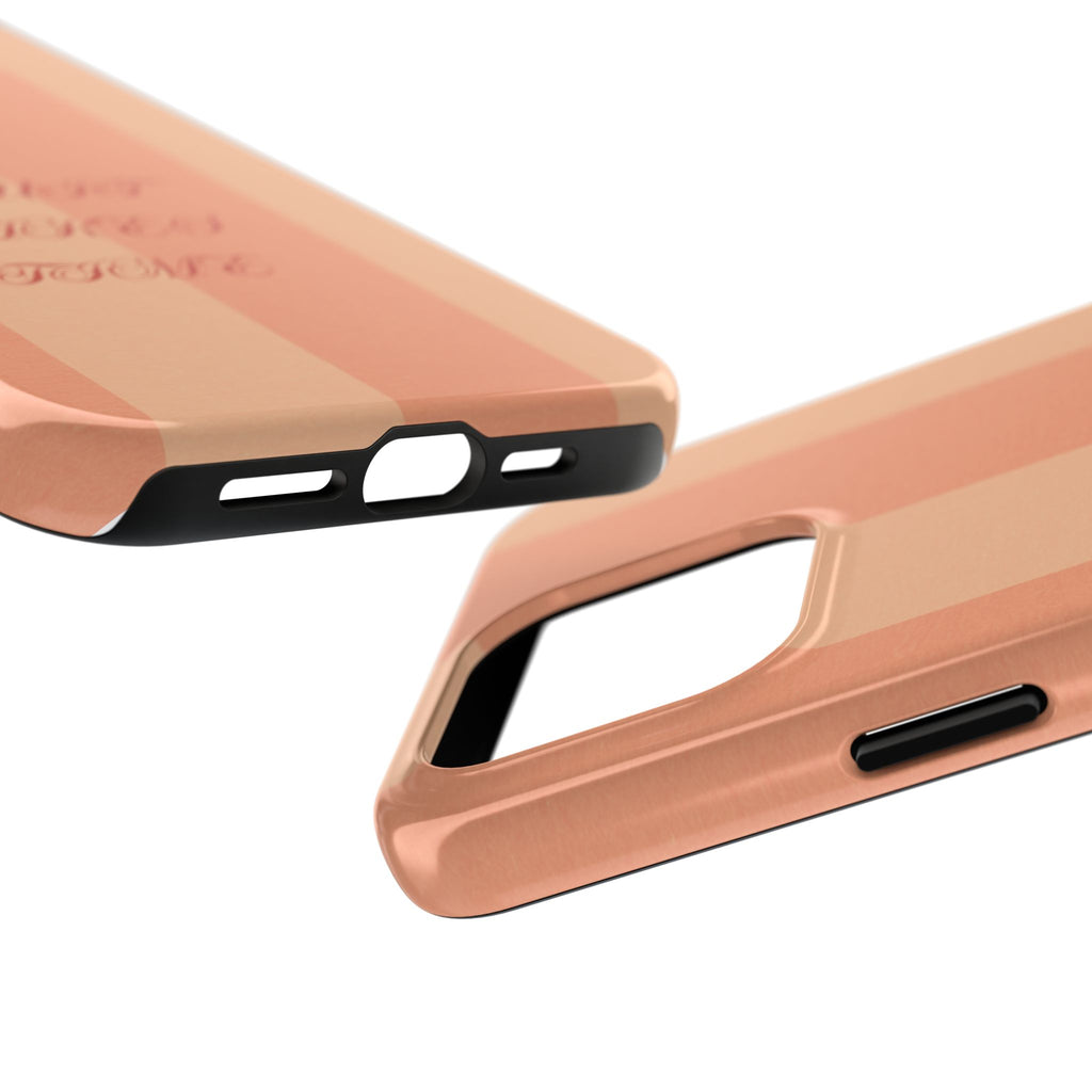Muted Terracotta Fruit Takes Time Phone Case