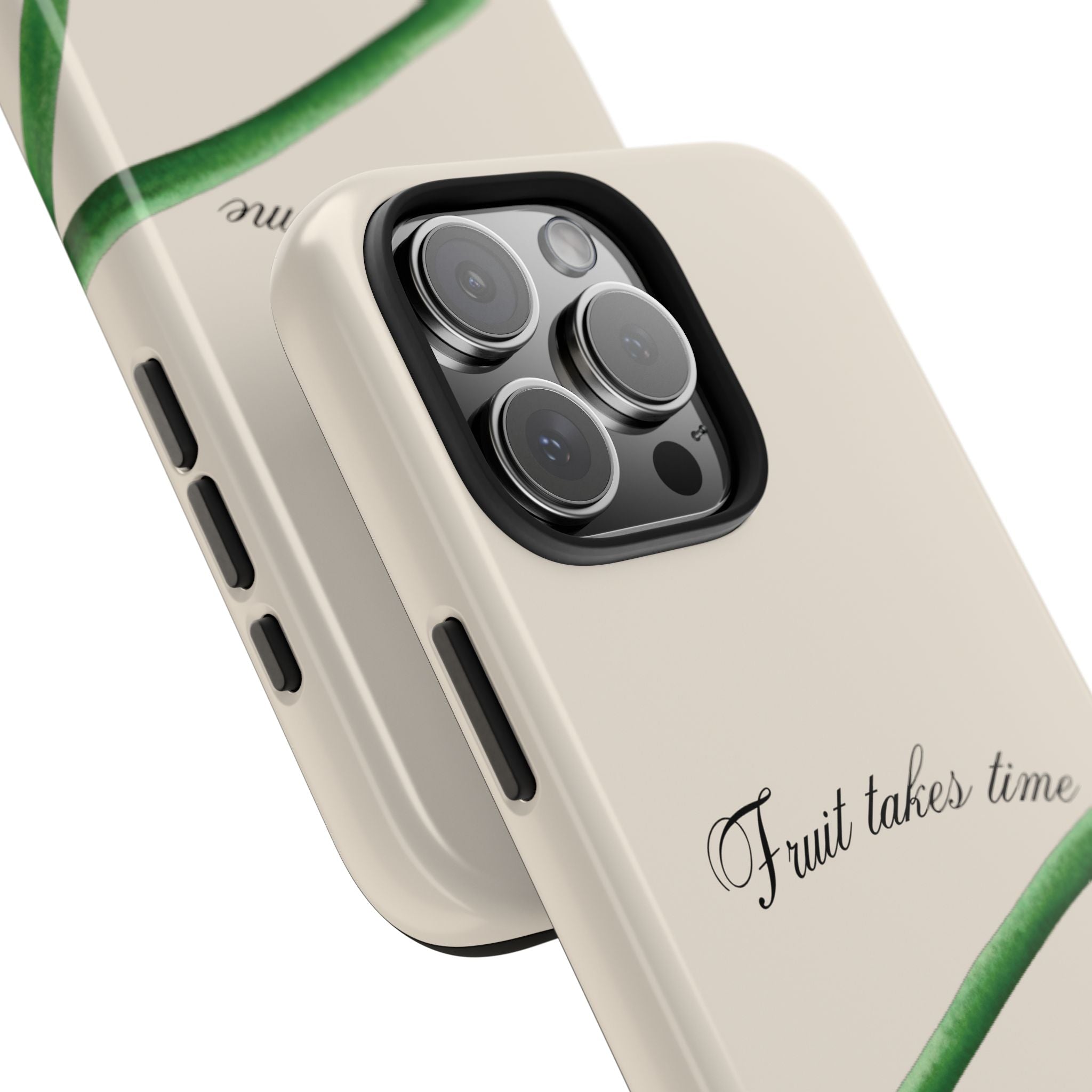 Soft Cherry Fruit Takes Time Phone Case