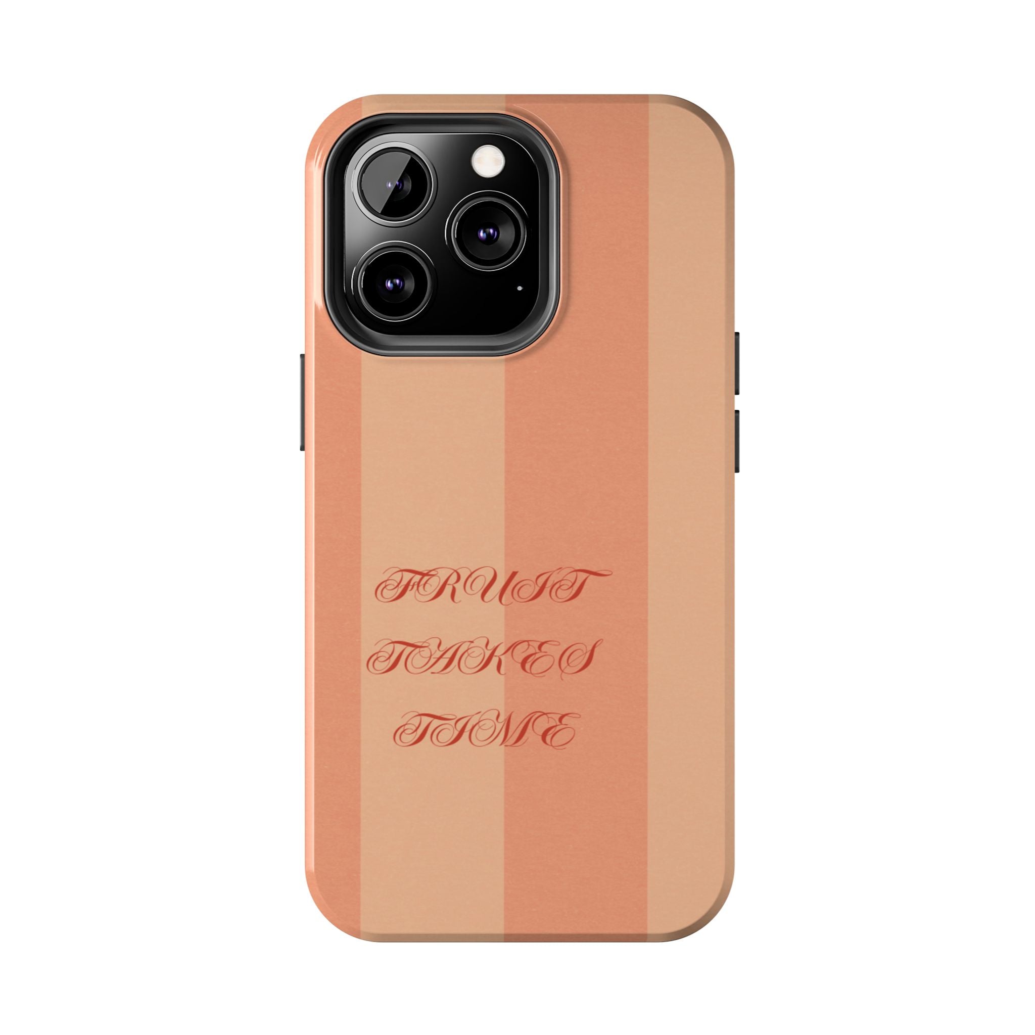 Muted Terracotta Fruit Takes Time Phone Case