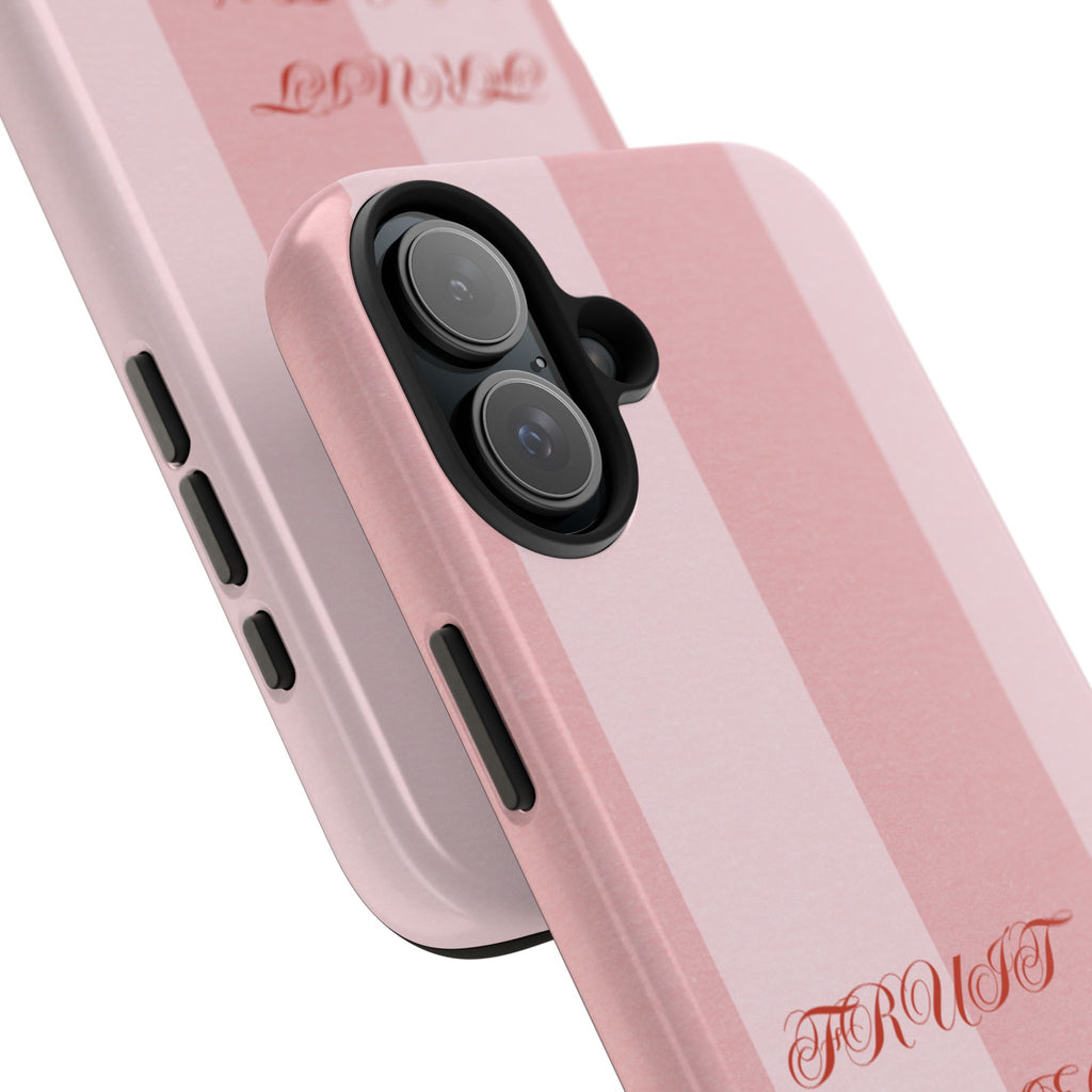 Soft Pink Fruit Takes Time Phone Case