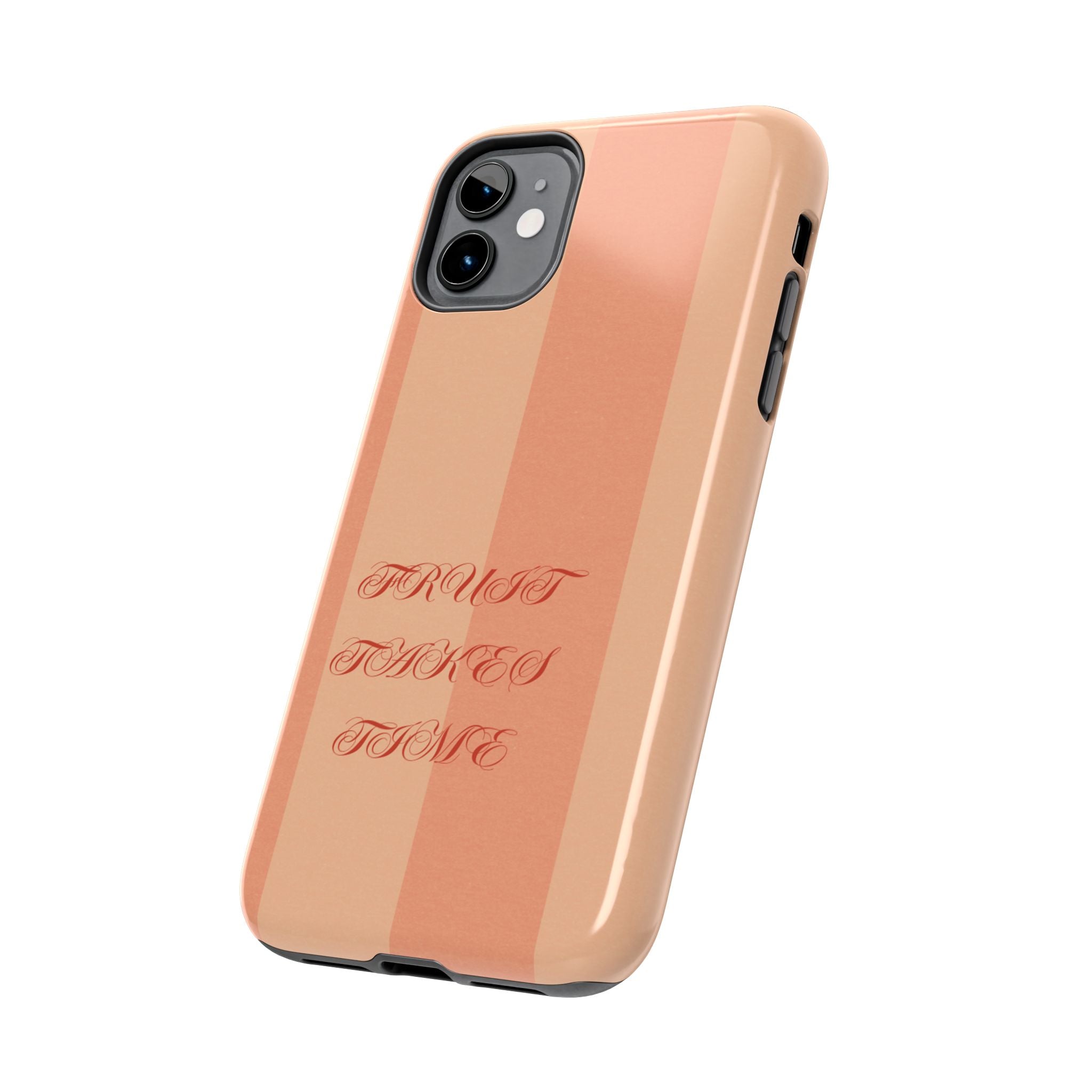 Muted Terracotta Fruit Takes Time Phone Case