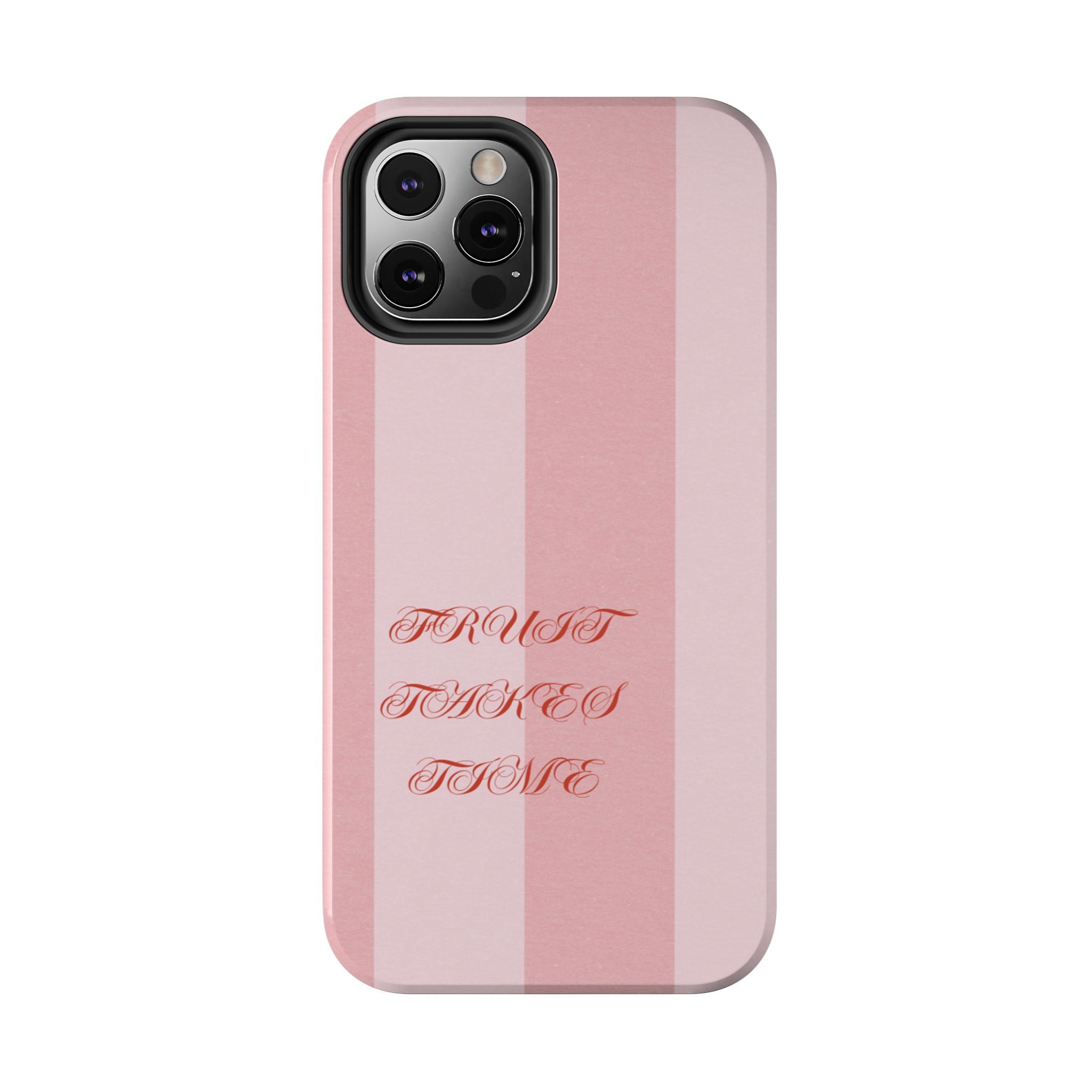 Soft Pink Fruit Takes Time Phone Case
