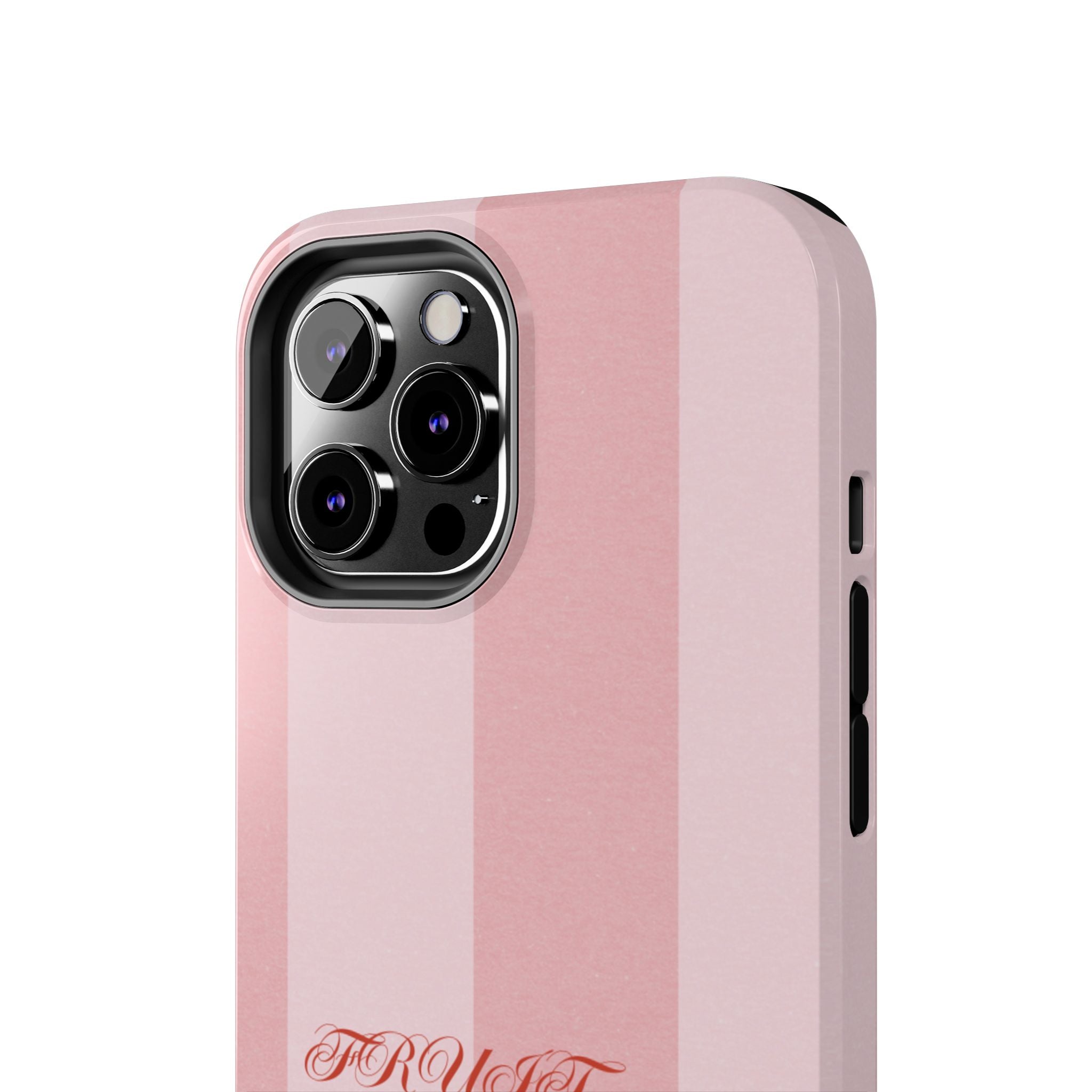 Soft Pink Fruit Takes Time Phone Case