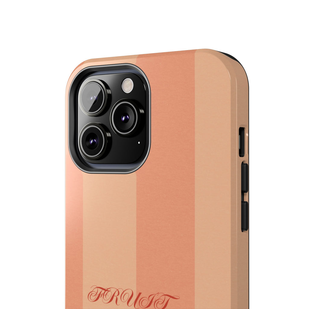 Muted Terracotta Fruit Takes Time Phone Case