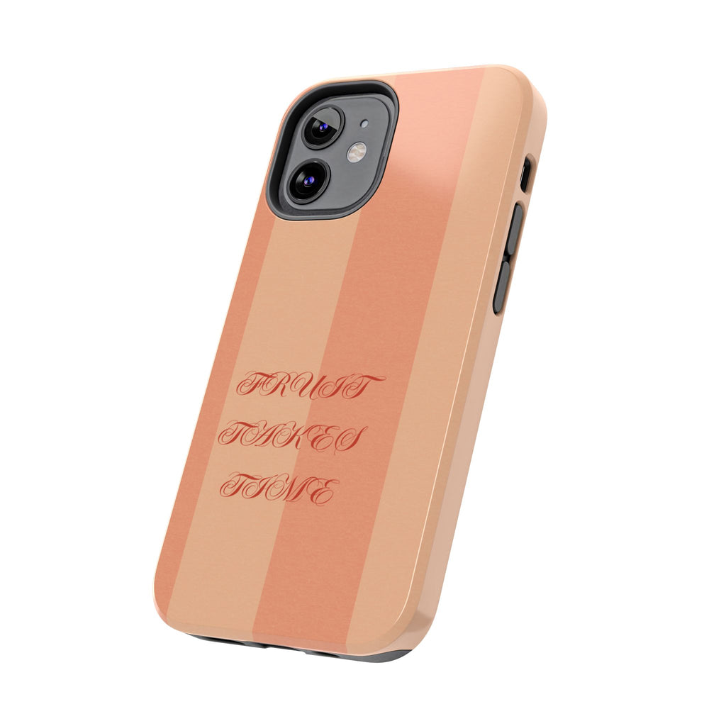Muted Terracotta Fruit Takes Time Phone Case
