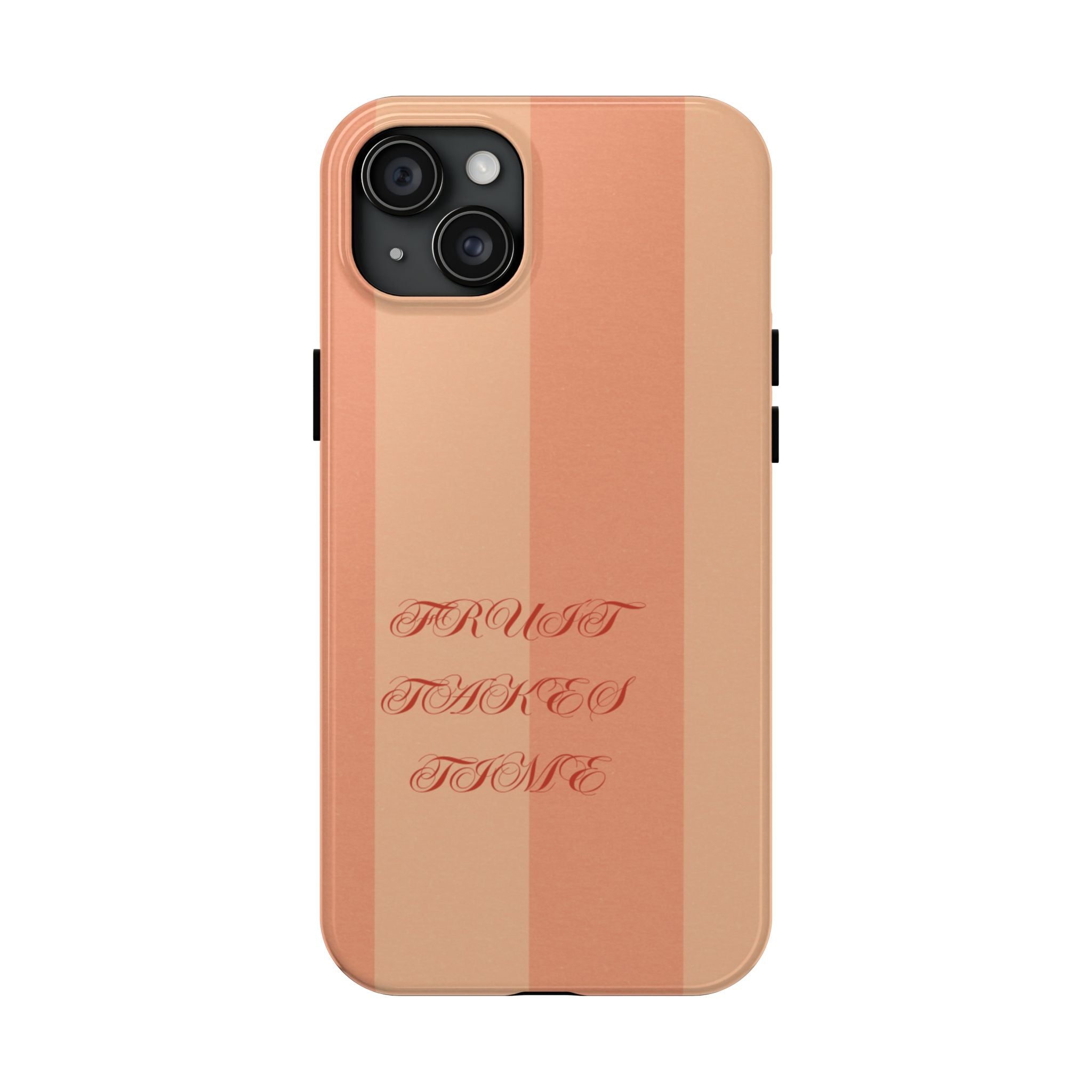 Muted Terracotta Fruit Takes Time Phone Case
