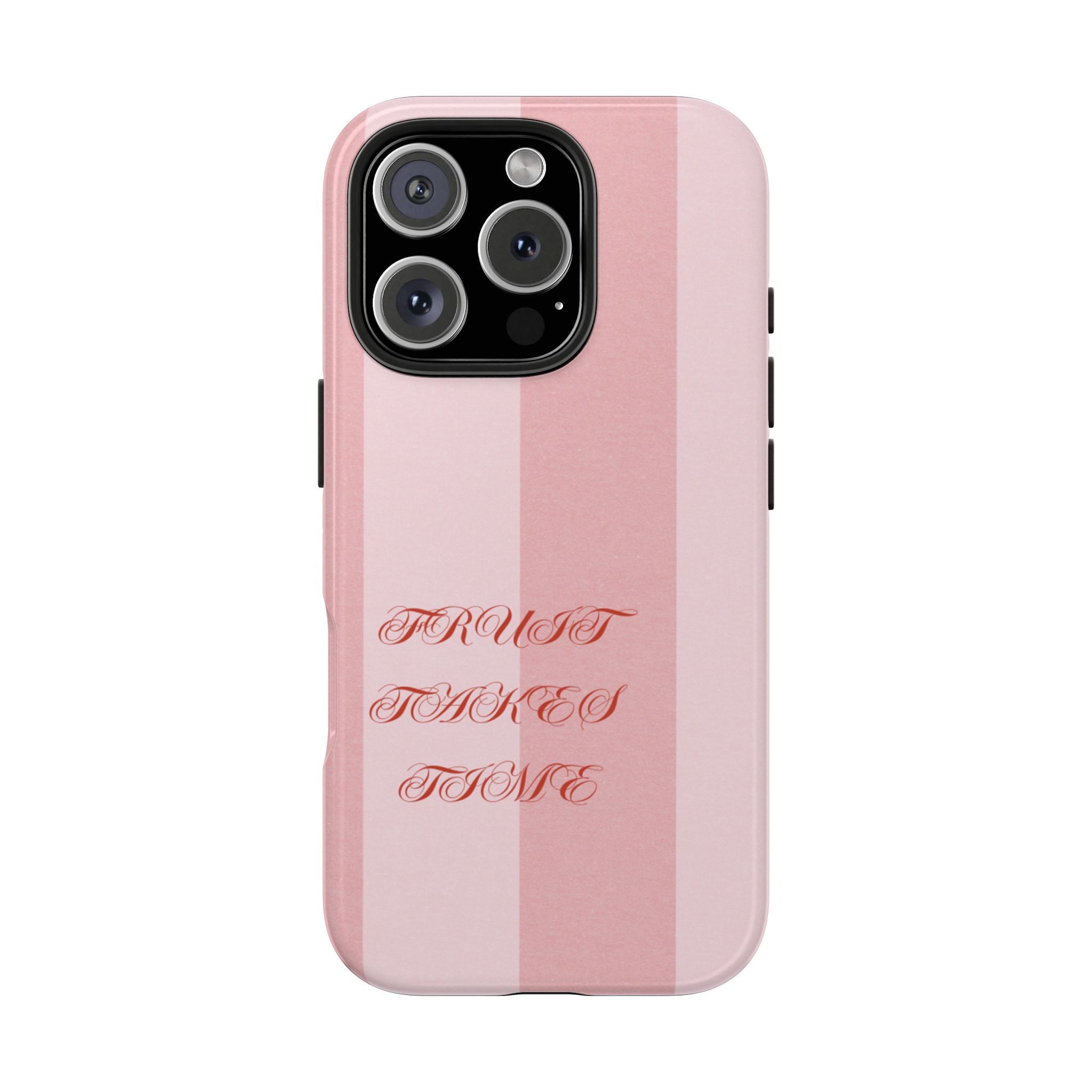 Soft Pink Fruit Takes Time Phone Case