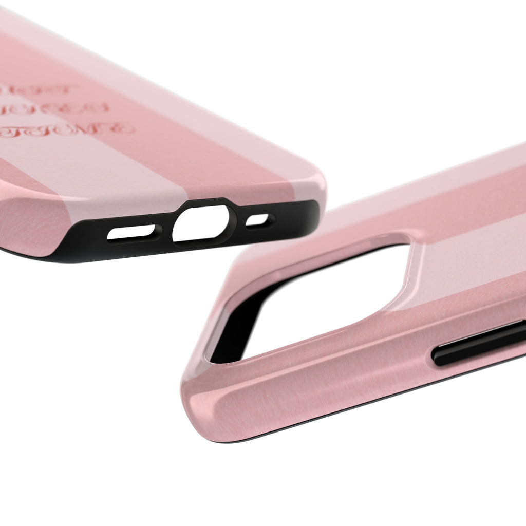 Soft Pink Fruit Takes Time Phone Case