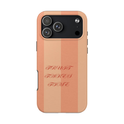 Muted Terracotta Fruit Takes Time Phone Case
