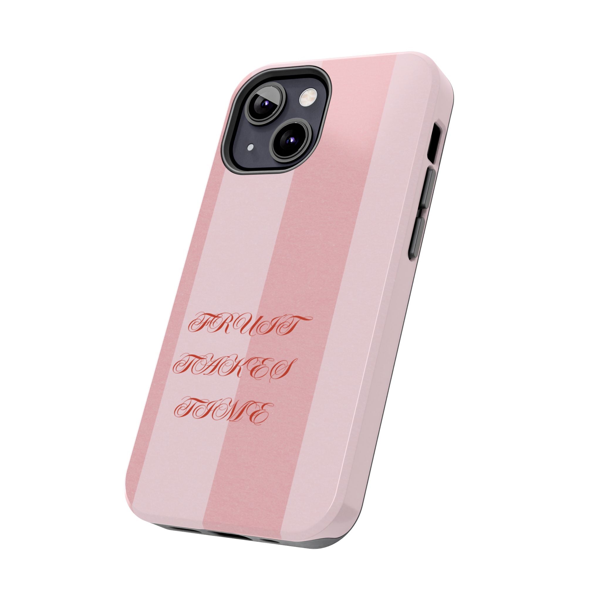 Soft Pink Fruit Takes Time Phone Case