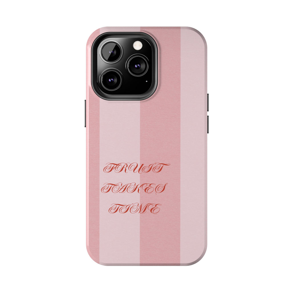 Soft Pink Fruit Takes Time Phone Case