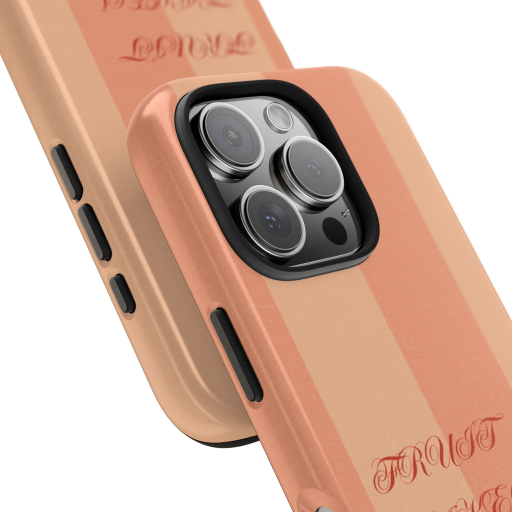 Muted Terracotta Fruit Takes Time Phone Case