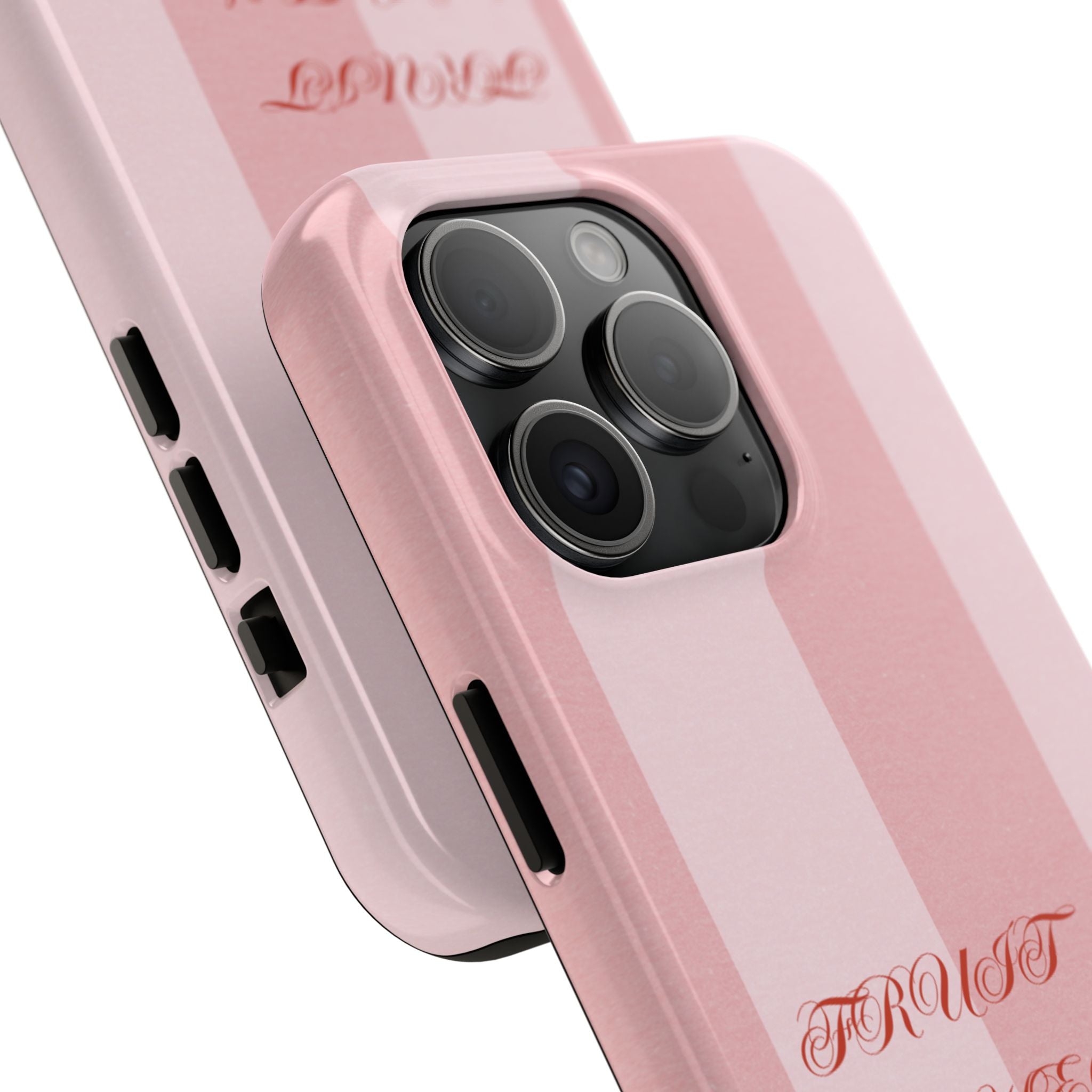 Soft Pink Fruit Takes Time Phone Case