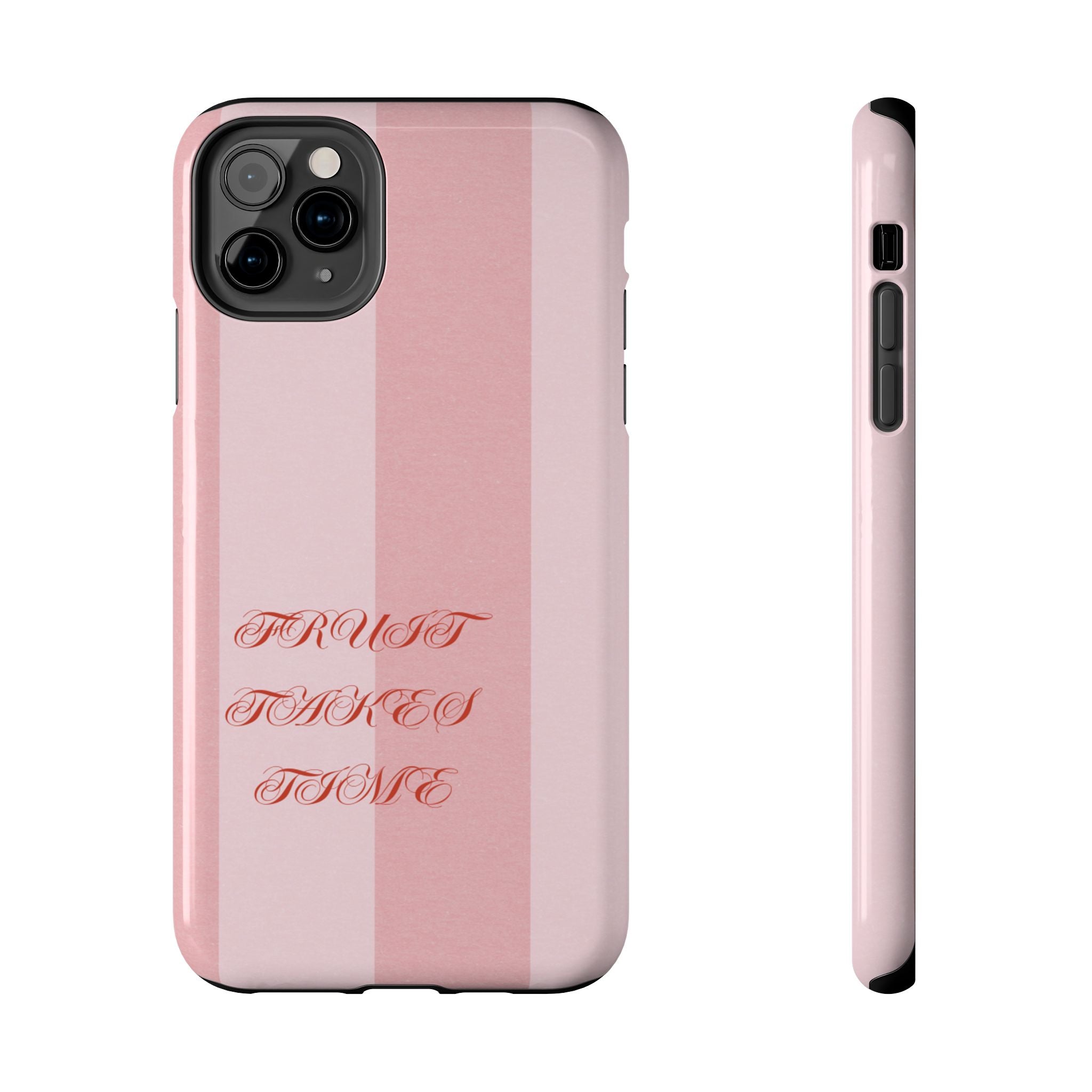 Soft Pink Fruit Takes Time Phone Case