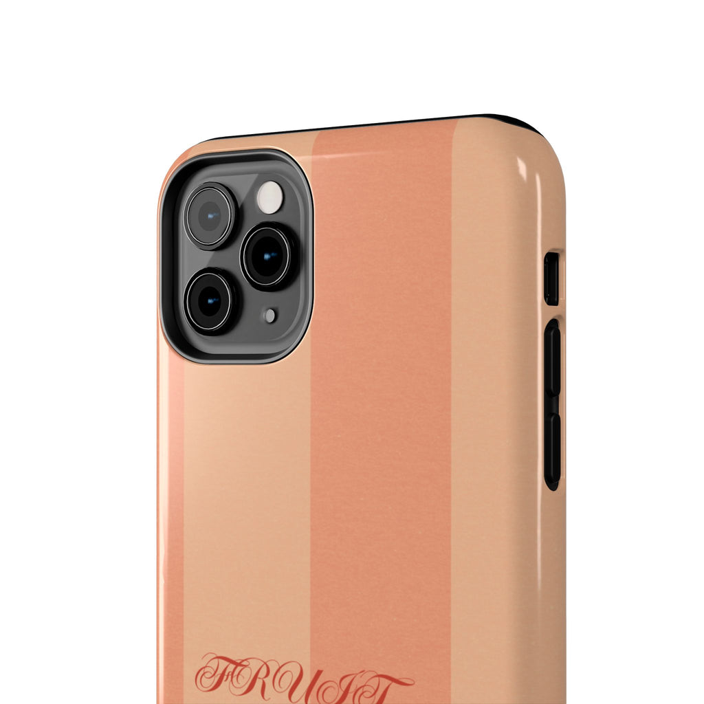 Muted Terracotta Fruit Takes Time Phone Case