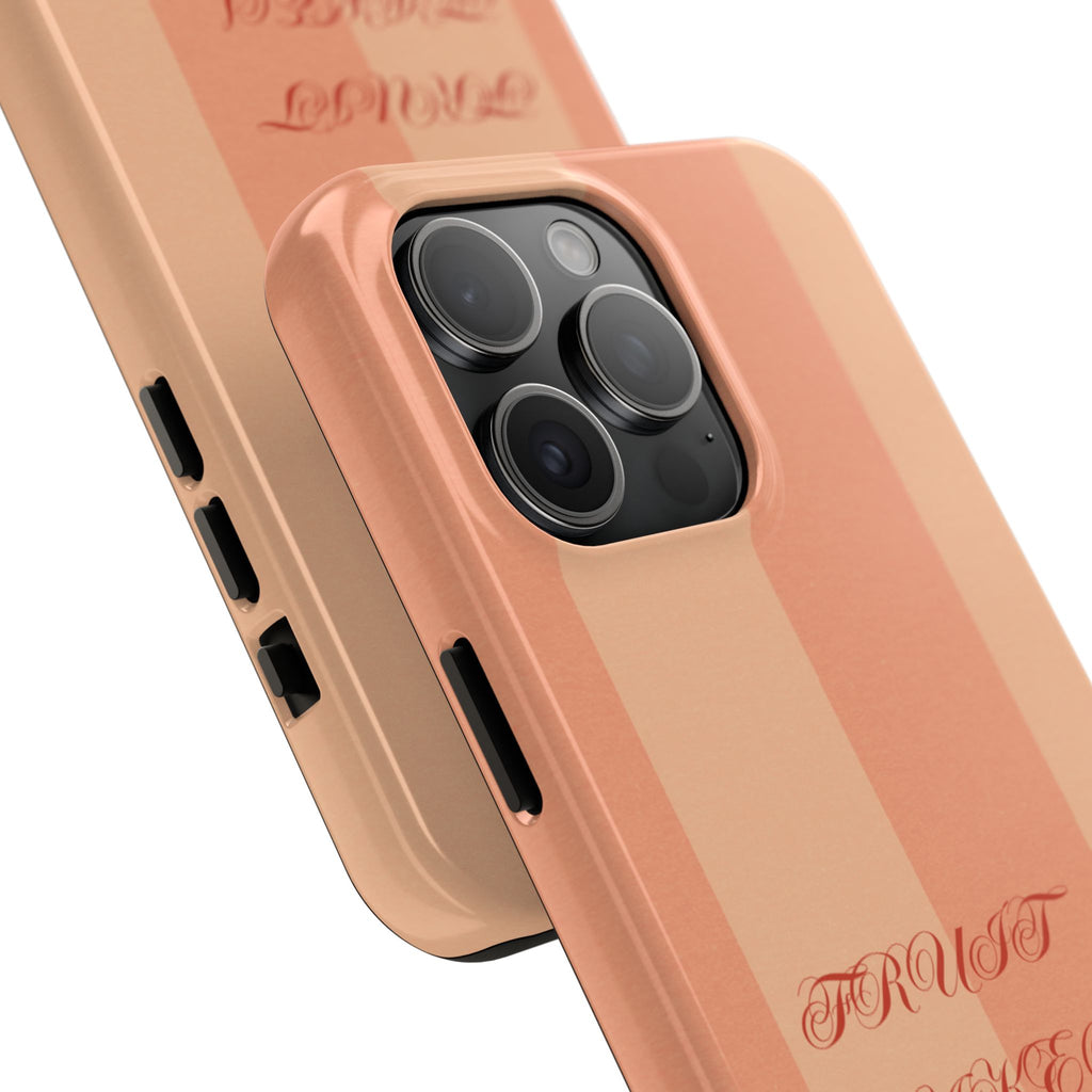 Muted Terracotta Fruit Takes Time Phone Case