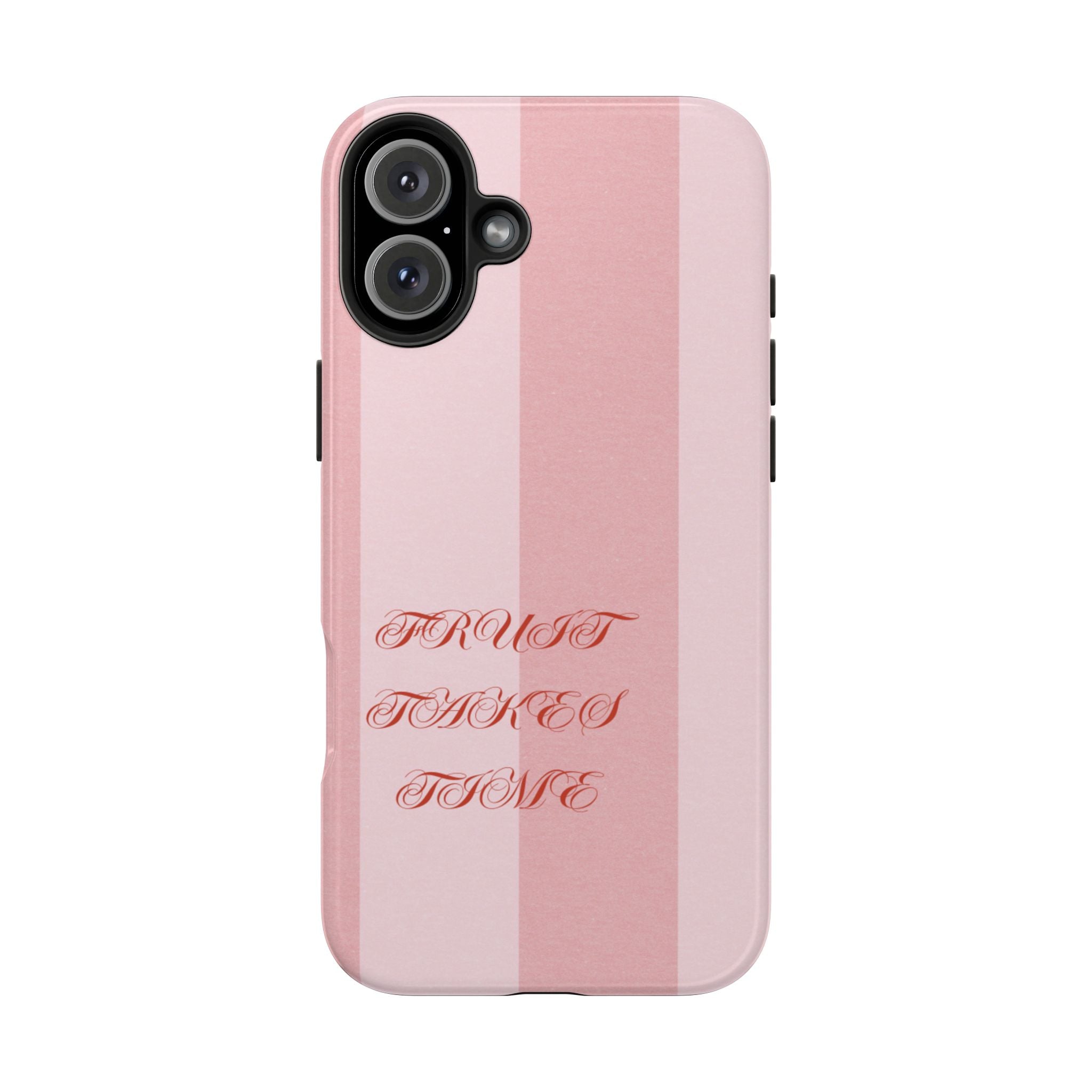 Soft Pink Fruit Takes Time Phone Case