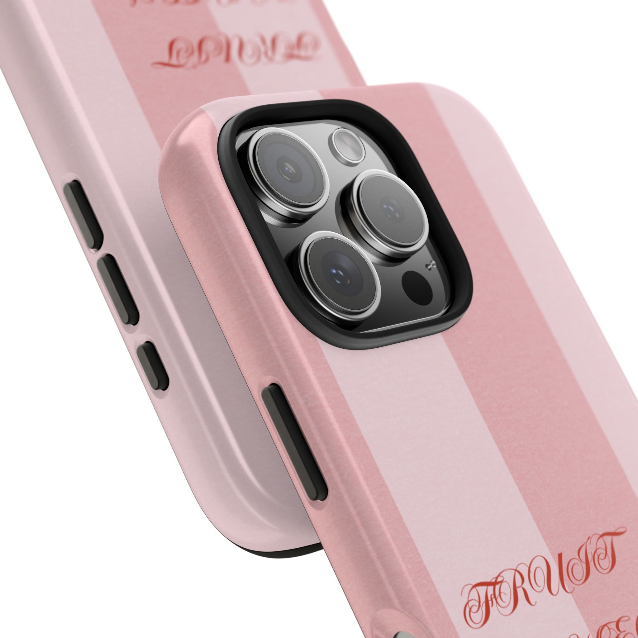 Soft Pink Fruit Takes Time Phone Case