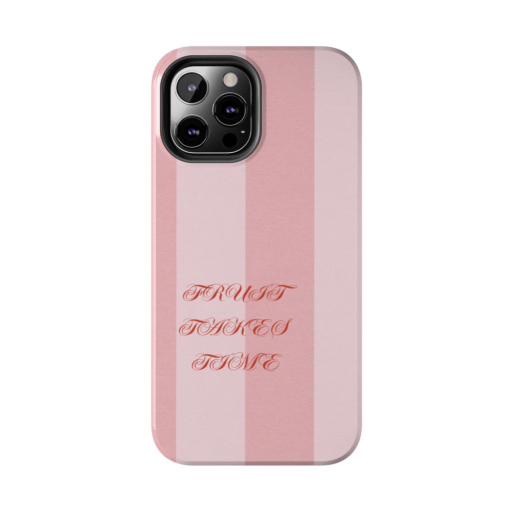 Soft Pink Fruit Takes Time Phone Case