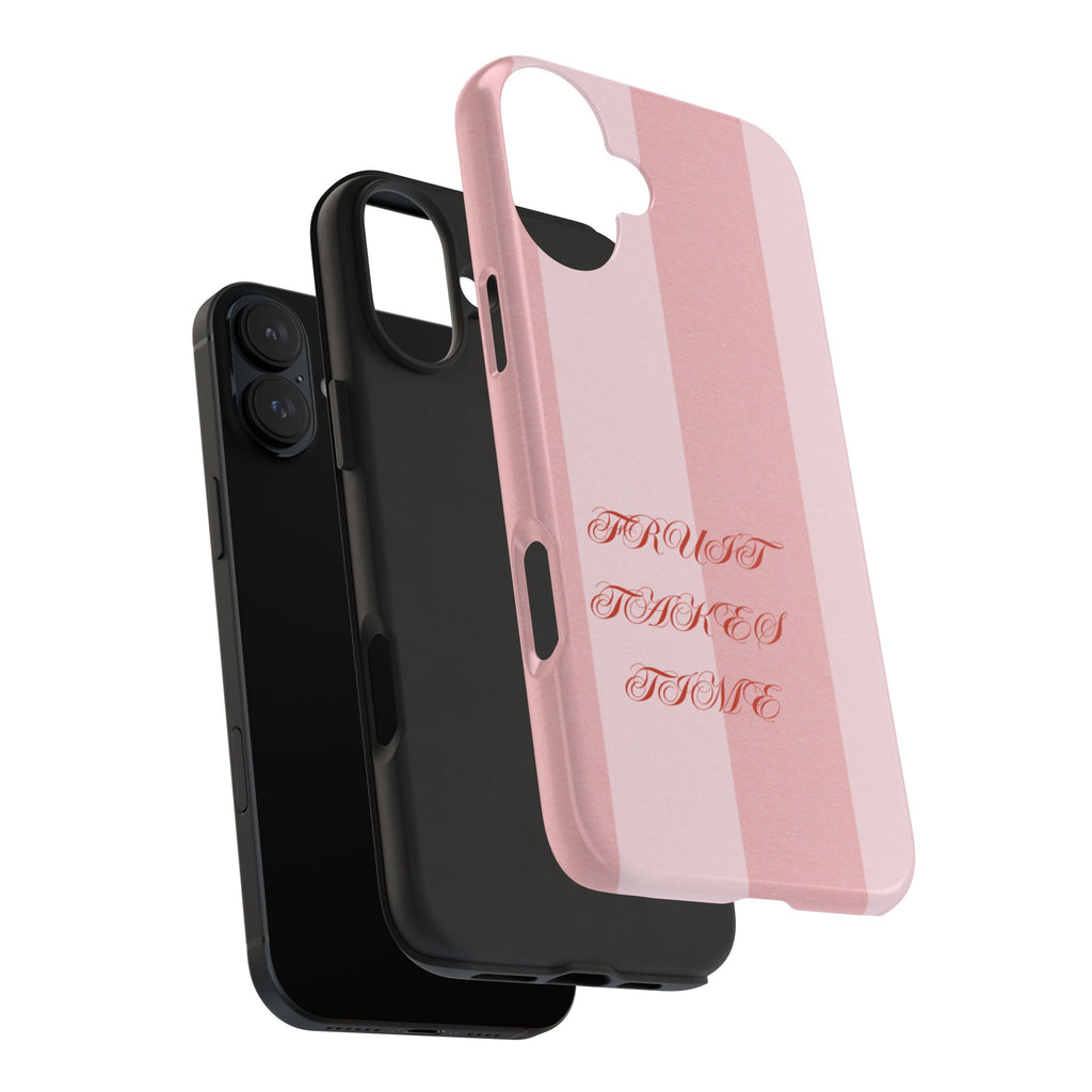 Soft Pink Fruit Takes Time Phone Case
