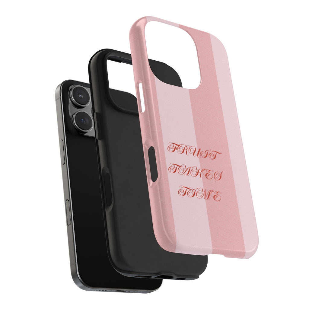 Soft Pink Fruit Takes Time Phone Case