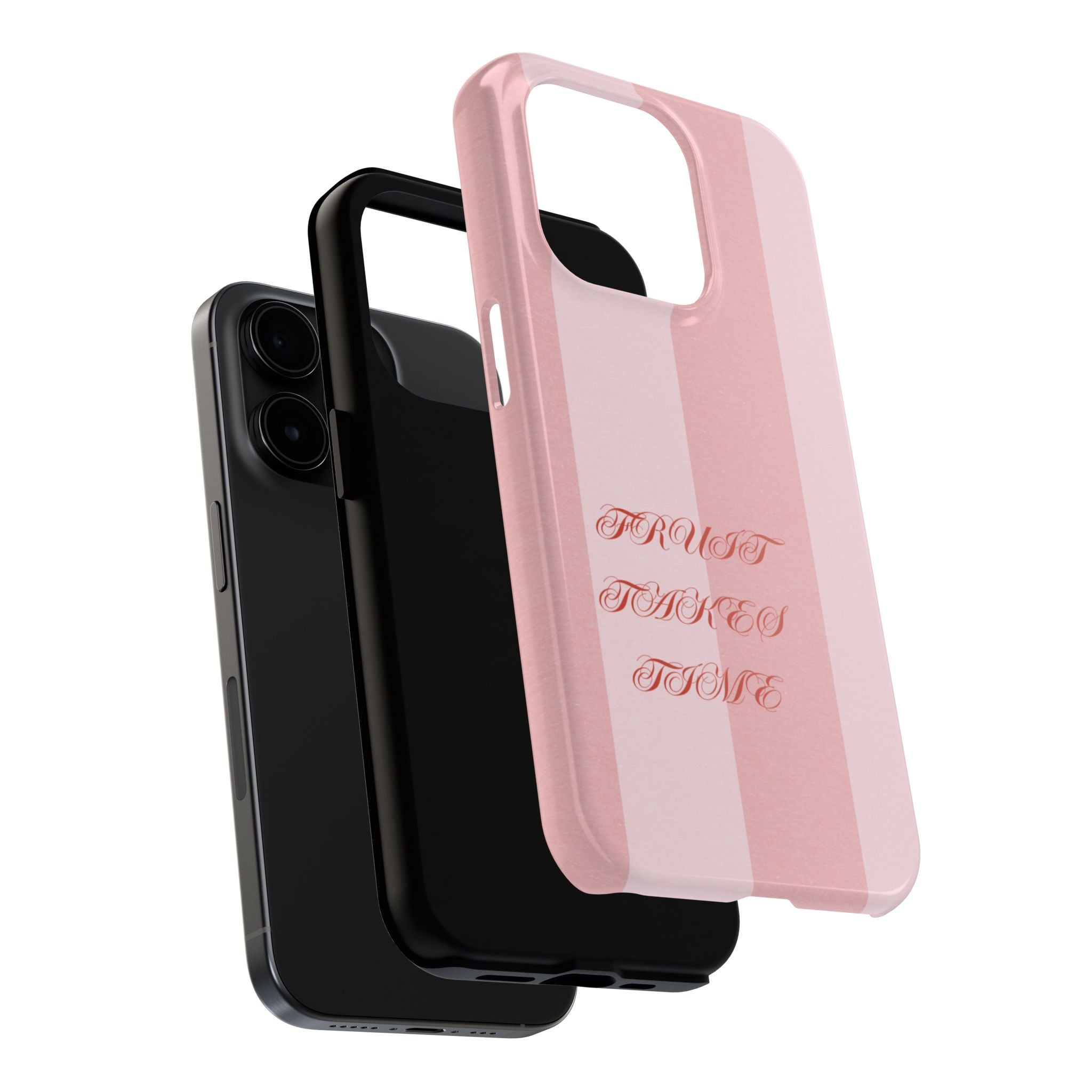 Soft Pink Fruit Takes Time Phone Case