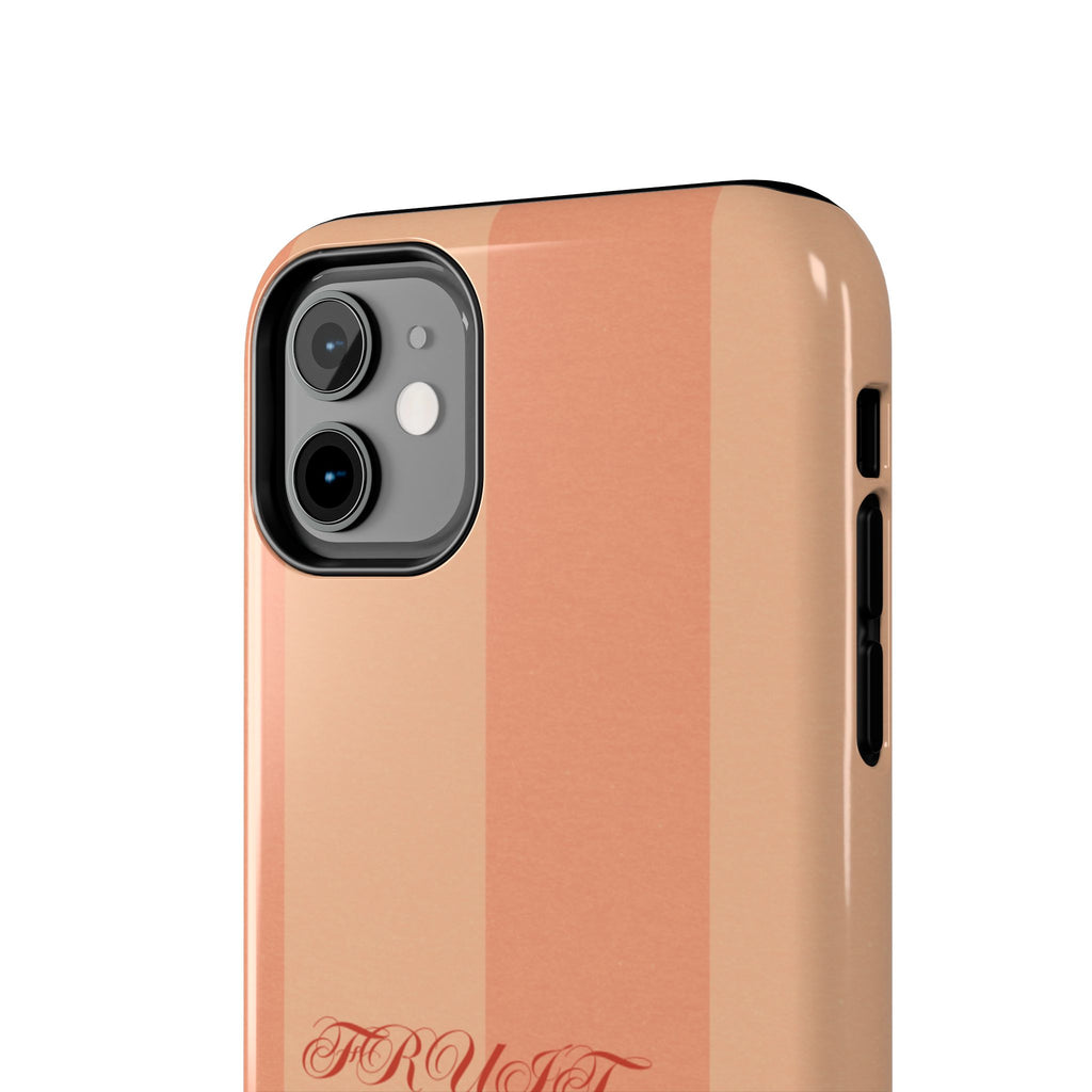 Muted Terracotta Fruit Takes Time Phone Case