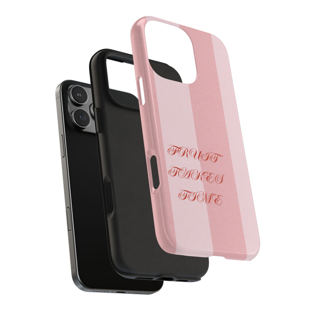 Soft Pink Fruit Takes Time Phone Case