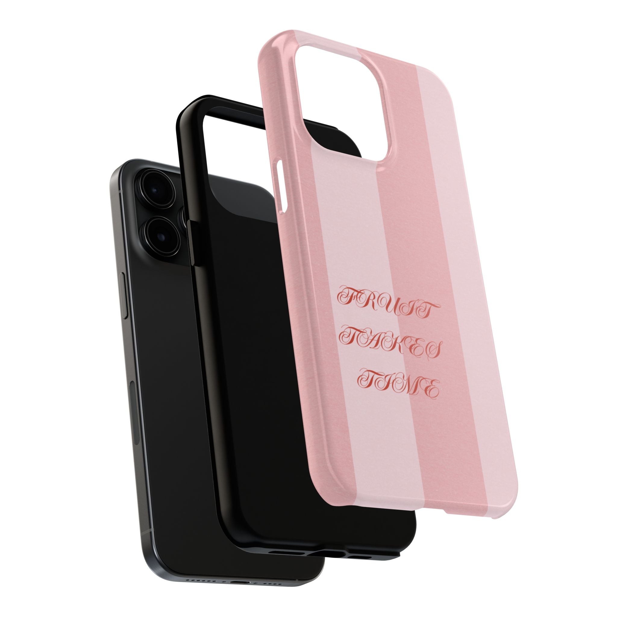 Soft Pink Fruit Takes Time Phone Case